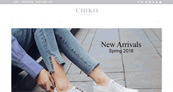 Desktop Screenshot of chikoshoes.com